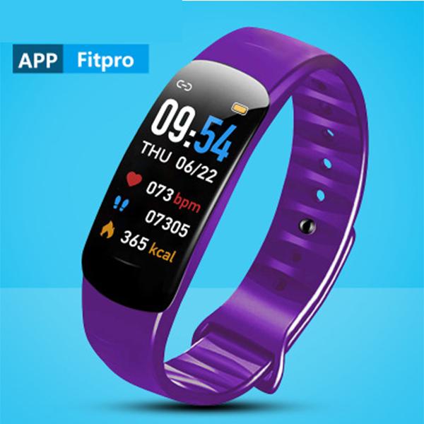 Bildschirm Herzfrequenzmesser Fitness Tracker Sport Smart Armbanduhr