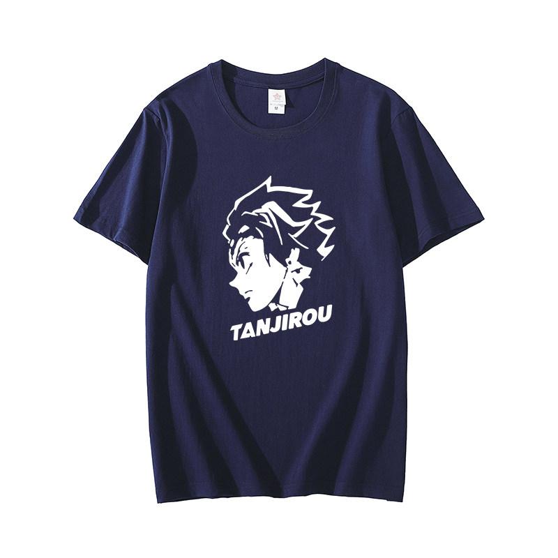 Demon Slayer Tanjiro Kamado Kimetsu No Yaiba Anime T Shirt Men Women Casual Short Sleeve Cotton Tee Tops