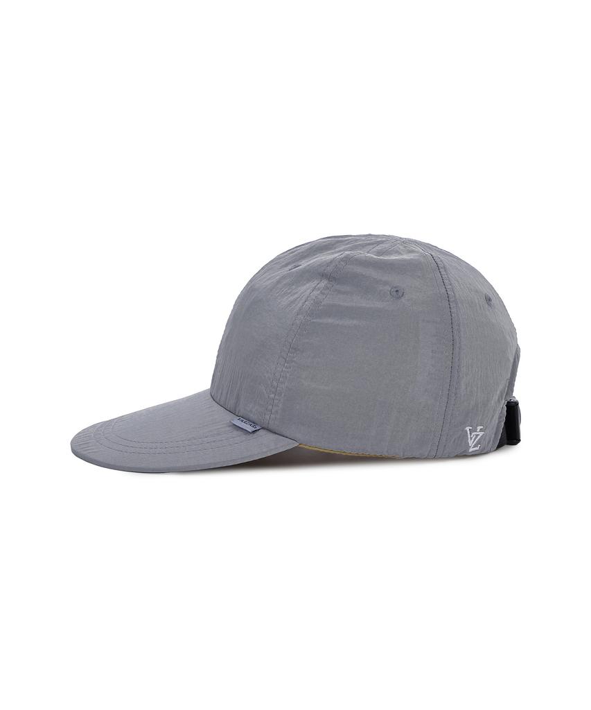 Bajal Nylon Ordinary Oversized Ball Cap Gray