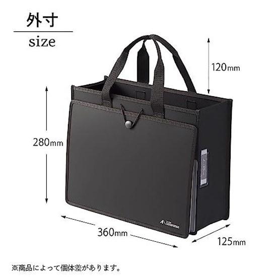 Lihit Lab Tool Bag Tote Office ALTNA PP A4 Black A7773-24