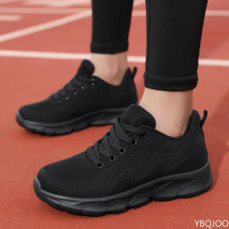 Mode Modische vielseitige Sportschuhe Damen neu Frühling atmungsaktive Mesh-Sneaker Schuhe lässig bequem weichsohlige Laufschuhe