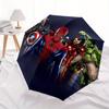 1 Stück Avengers Automatischer Regenschirm 8-Speichen-Design Kompaktes Getriebe für Reisen im Freien, Perfektes Geschenk für Geburtstage von Freunden yy250813053
