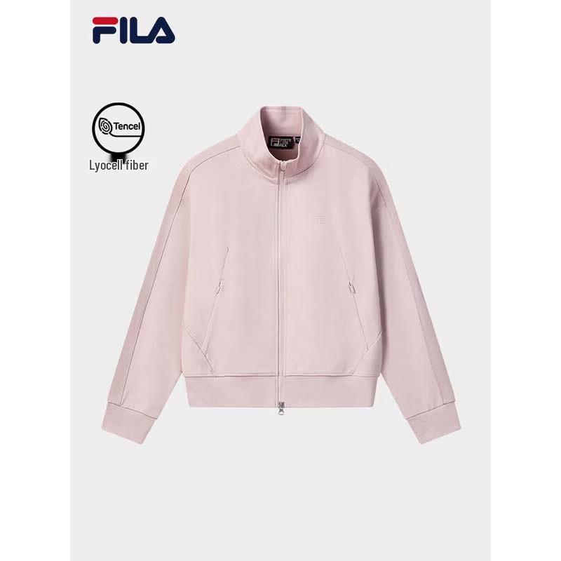 FILA Women's Knit Long-Sleeve Stand-Collar Jacket