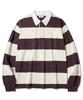 Illuminate Striped Rugby Long Sleeve - Wine