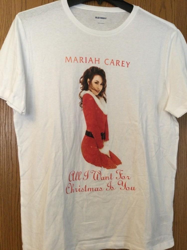 All I Want For Christmas Is You Mariah Carey Shirt Unisex All Size CR833 Unisex T-Shirt XXXXL