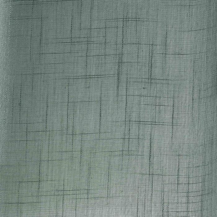 Rideau Voile Effet Lin 140x240cm Zazy Kaki