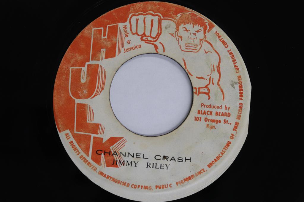 7inch Record JIMMY RILEY - Channel Crash none Hulk 1979 Jamaica Reggae, Ska & Dub Used