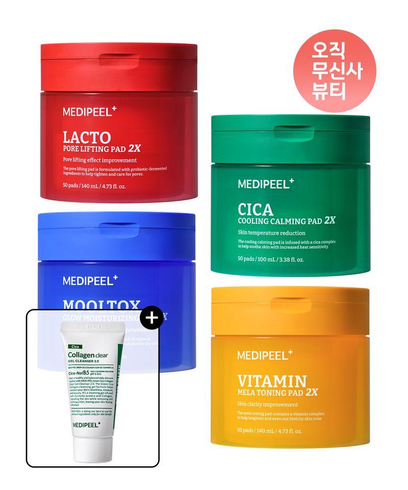 Pick and choose 1 of 4 Pad 2X (Free Cica Clear 28ml) Water Tox Radiance Moisturizing Pad