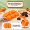 Pumpkin Silicone 6 Cavities for Chocolate Baking