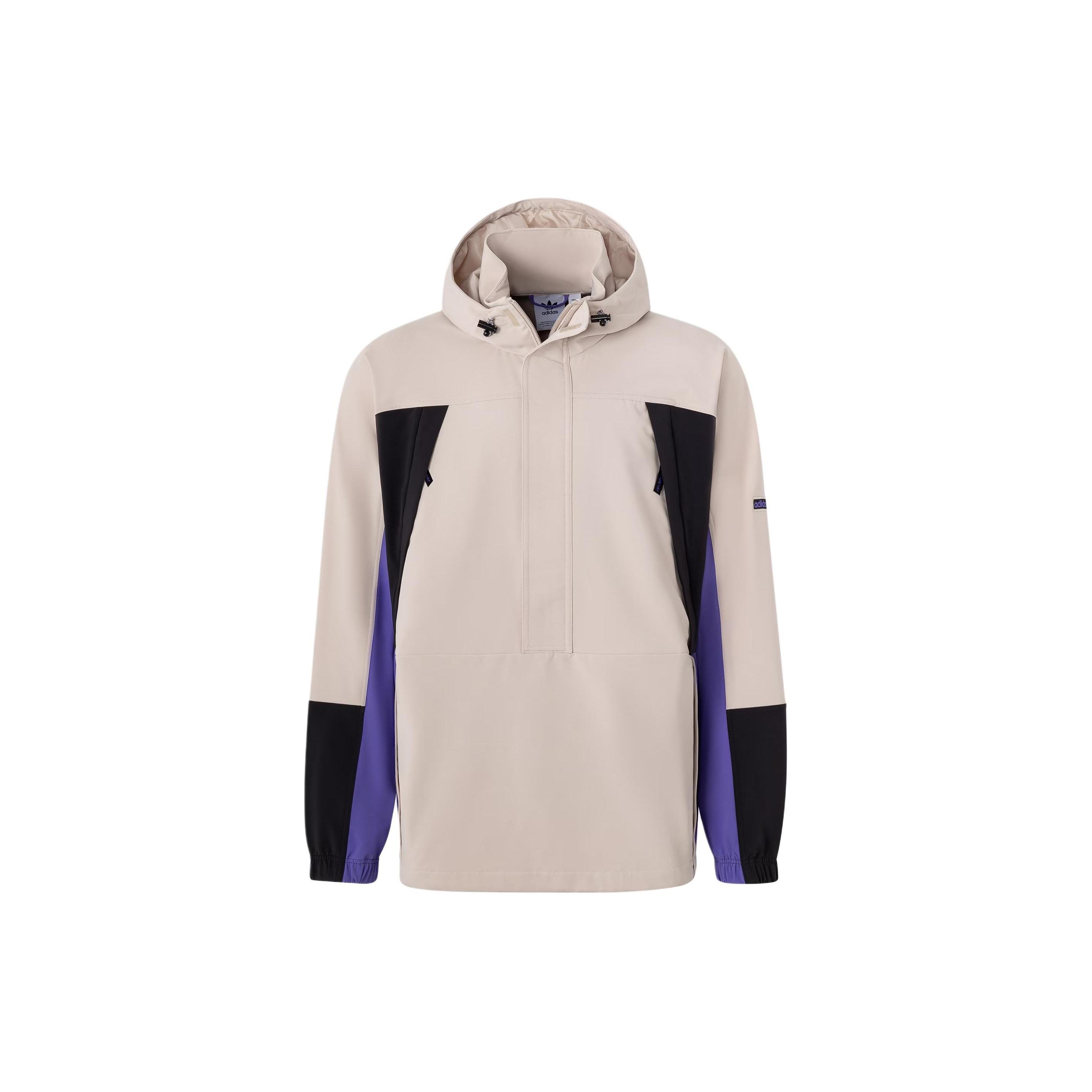 adidas Colorblock Anorak Asia Sizing White Purple Men s JF2855 L