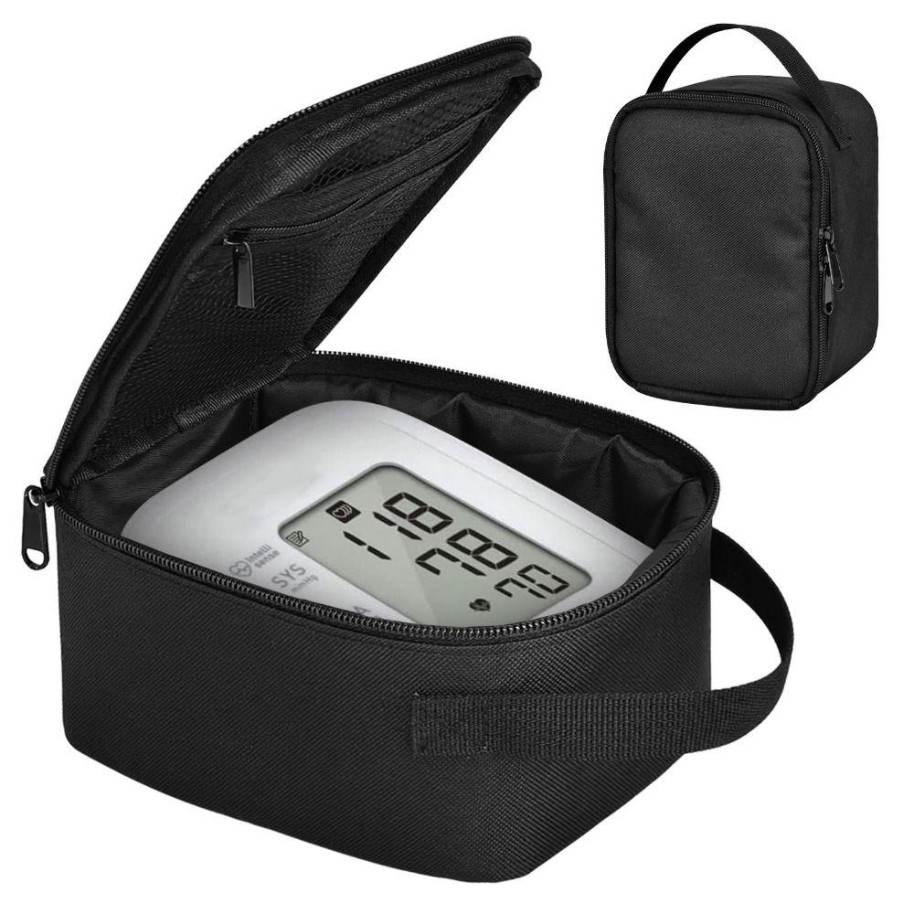 Shockproof Blood Pressure Monitor Storage Bag Waterproof Large Capacity Travel Carrying Pouch Tear-resistant Portable