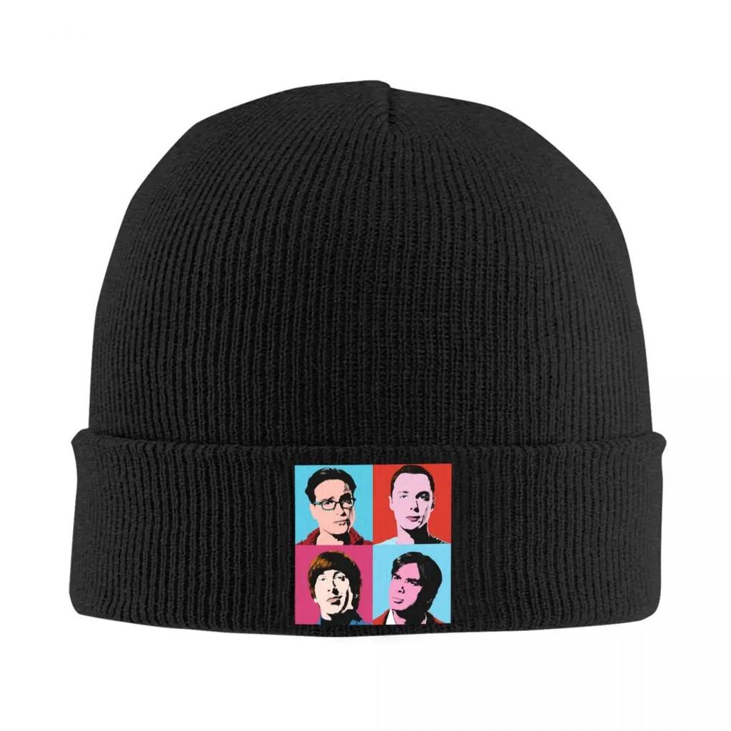 New The Big Bang Theory Sheldon Knitted Caps Womens Unisexs Beanies Winter Hat Crochet Caps