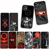 for Samsung Galaxy A55 A54 A25 A36 A17 A26 A35 A33 A34 A14 A37 S8 S9 S20 S21 FE S10 Plus Phone Cover Case Berserks Comic Guts