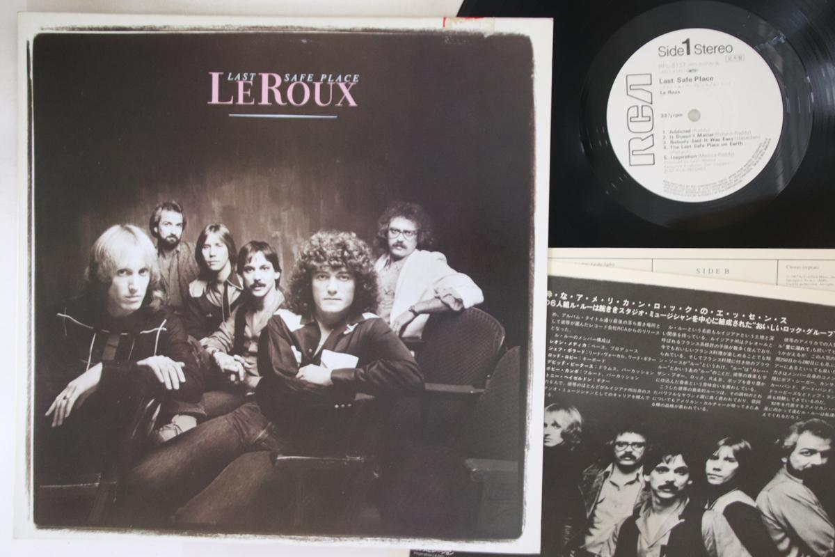 

LP Record LE ROUX - Last Safe Place RPL8137PROMO RCA 1982 Japan Rock Used