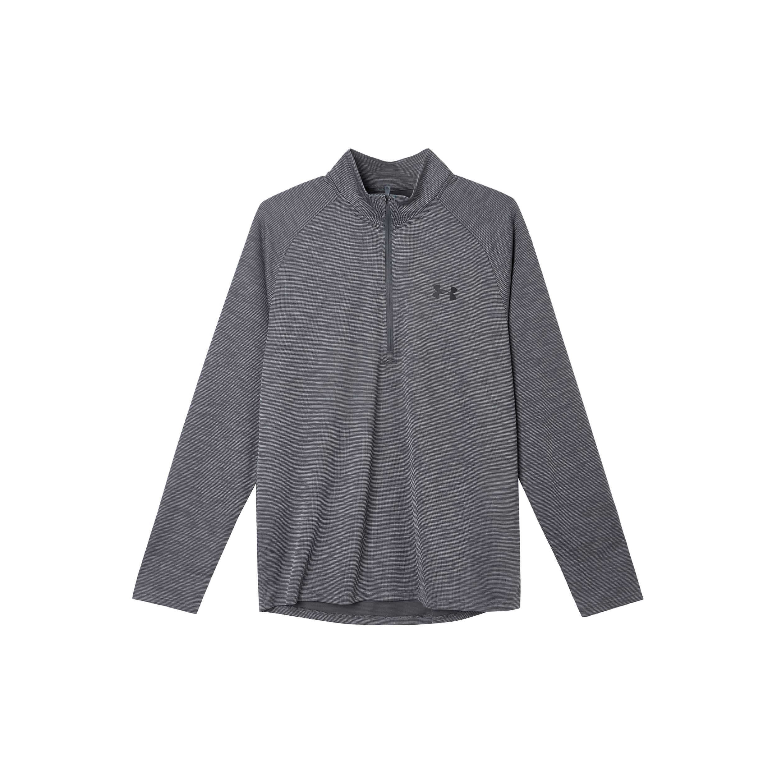 

Under Armour Tech Soft Comfortable Casual Long Sleeve Raglan T-Shirt Men Tops Rhinoceros-Gray 1382797-025 S