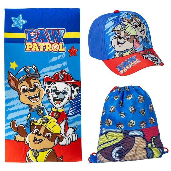 Serviette + sac + casquette Educa Borras Paw Patrol
