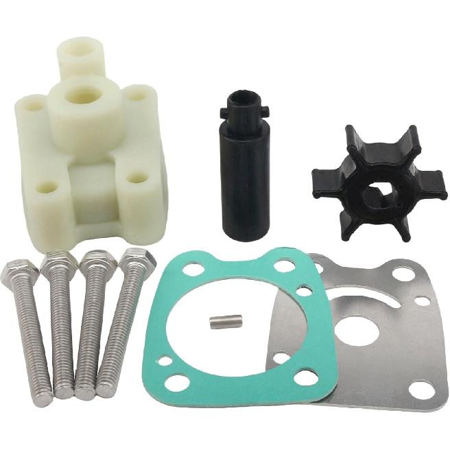 68D-WG078-00 Water Pump Impeller Kit For Yamaha Outboard 2/4 Stroke 4 5 HP Engines 67D-WG078-00-00 6E0-W0078-02-00