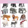 Realistic Pvc Forest Animal Figures Collection With Static Hippo Gorilla Rhino Wild Animals For Home Decor And Gift