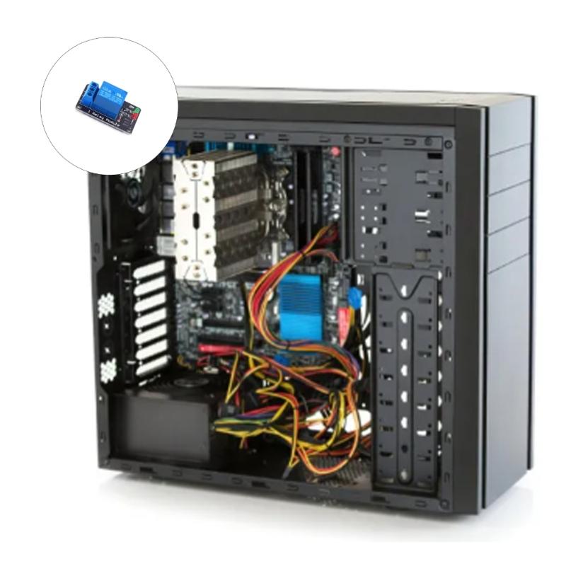 Montaj Delikli 8550 Sürücülü Güçlü 3.3V Röle Modülü Endüstriyel Otomasyon Kontrolü İçin