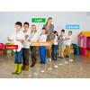 SICOHOME Line Up Spots for Classroom Floor Stickers - 36pcs Vinyl Line Up Dots 4" Removable Number Stickers for Classroom Decorations Kindergarten