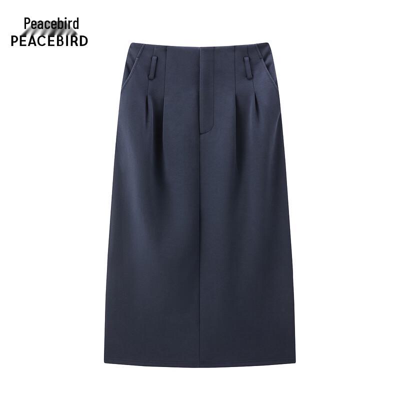 Peacebird A1FCF3399 Knit Midi Skirt L
