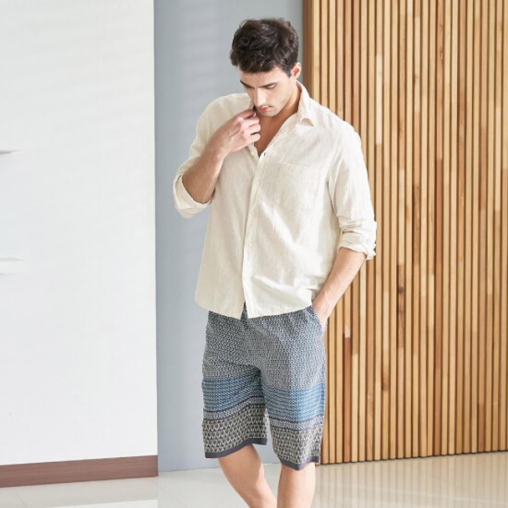 L Affair Men S Rayon ShortS LmhSS207