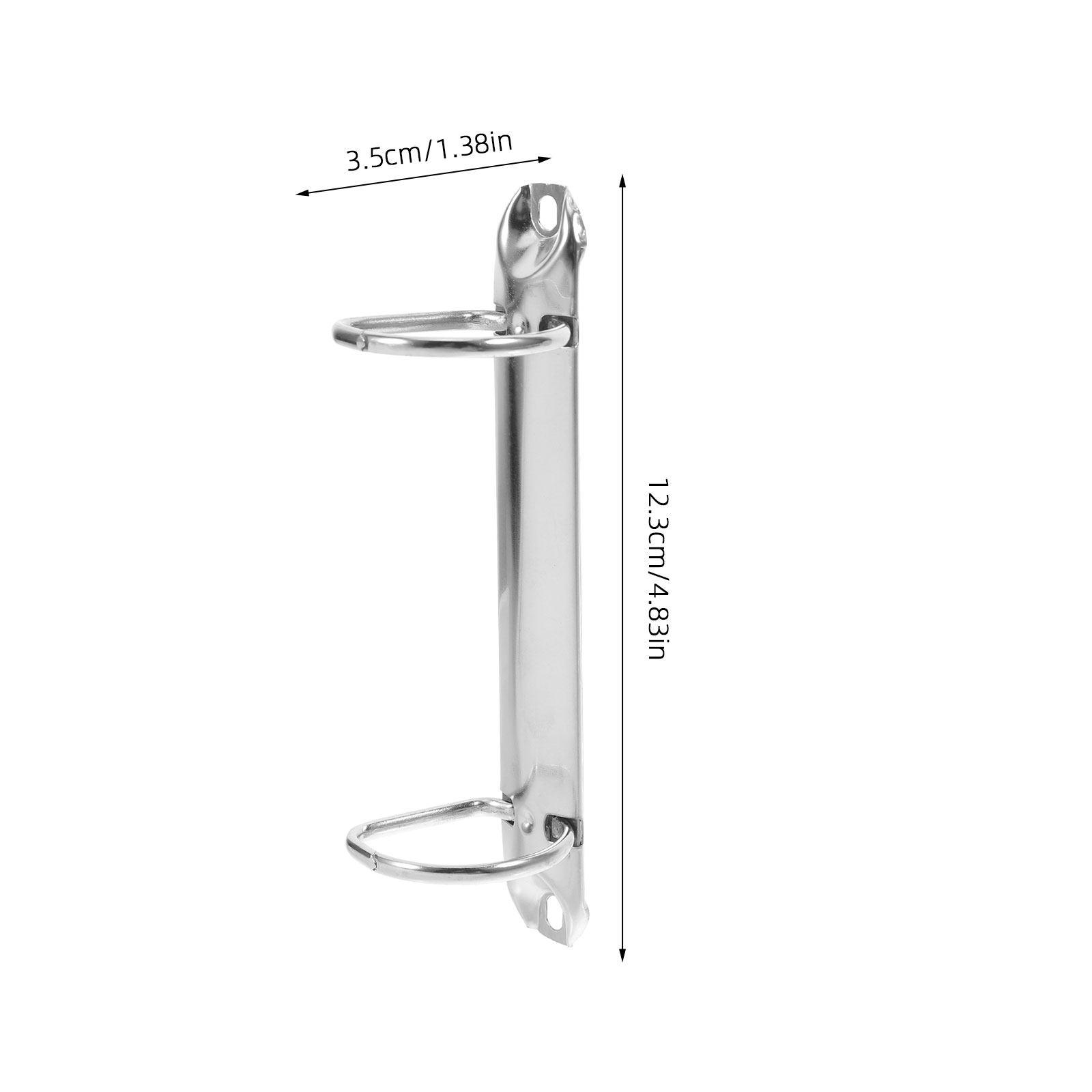 Loose Leaf Binder Rings Zinc Alloy 2-Ring Binder Spine Replacement for Book Binding Scrapbook Journal Planner Business Student