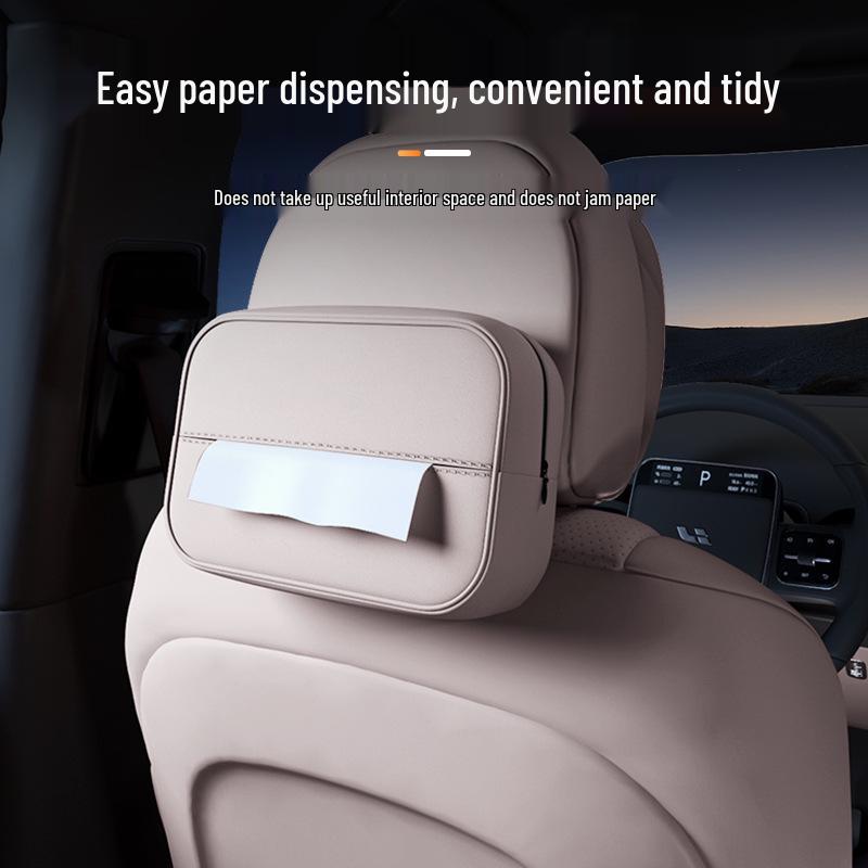 AION Car Tissue Box for 25 Models: Seat Back Hanging and Center Console Interior Accessory
