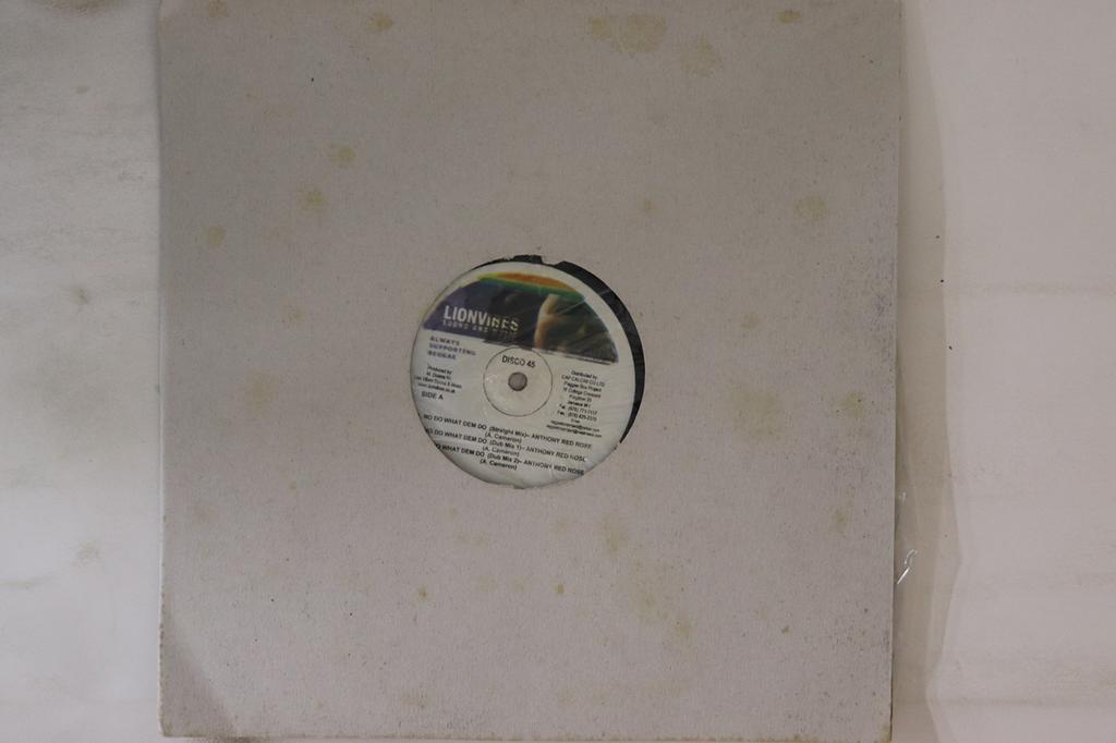 12inch Record ANTHONY RED ROSE / ROBERT LEE; LION - No Do What Dem Do (Straight Mix, Du none Lion Vibes 2006 Jamaica Reggae, Ska & Dub Used