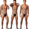 Mens Crotchless Full Bodysuit Black Beige See Through Sexy Bodystocking Lingerie Stretchy Glossy Tights Male Costume