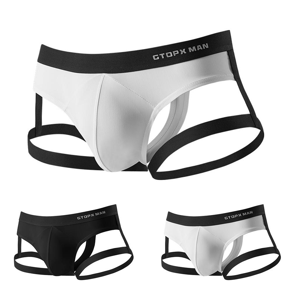 Breathable Men Underwear Cmfortable Jockstrap Leg Strap