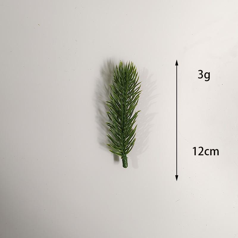Simulation Pine Needles Christmas Atmosphere Arrangement Green Plants Christmas Wreath Water Grass Decoration Decorative