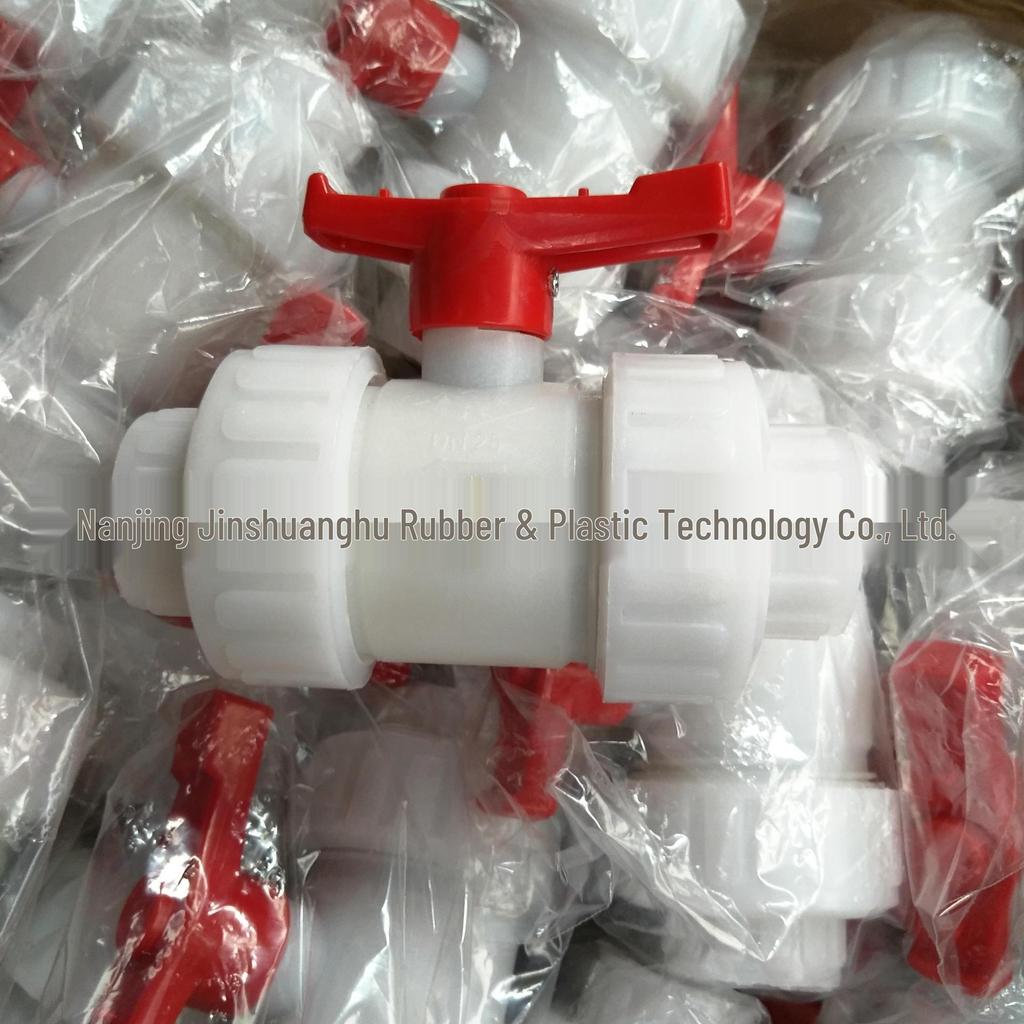 Double Union Live Joint PP Ball Valve with Internal Thread DN15-DN65
