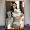 Vintage Metal Tin Sign Wall Decor for Home Bar Cafe Garage Sexy Women Lingerie Retro 8x12 Inch 2D Classic Decor Easy Hang