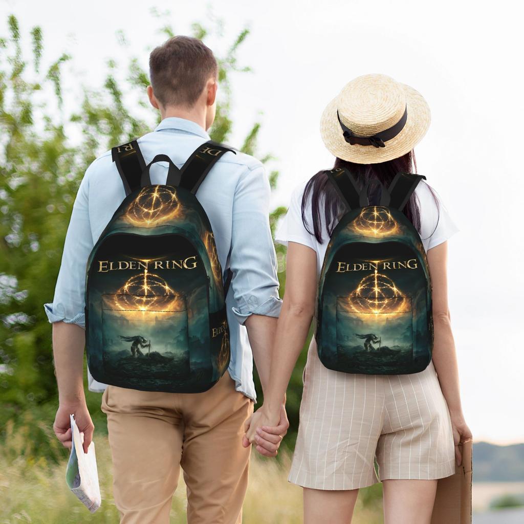 Fashion Elden Ring Backpack Mochilas Snack Storage Journey Large Capacity Rucksack