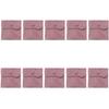 Soft Velvety Jewelry Storage Pouches, 10 Separate Snap-Button Bags for Sorting, Travel Carrying, and Gift Presentation