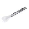 Outdoor Folding Fork Spoon with Snap Button Portable Travel Picnic Hiking Backpacking Food Grade Collapsible Cutlery Flatware Utensils