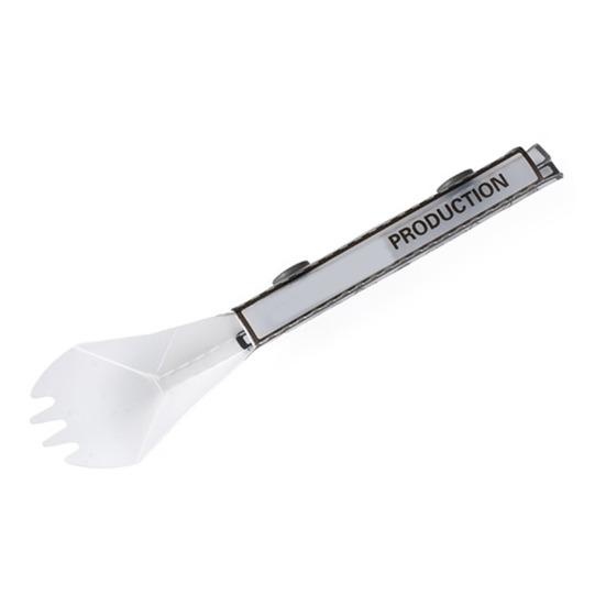Outdoor Folding Fork Spoon with Snap Button Portable Travel Picnic Hiking Backpacking Food Grade Collapsible Cutlery Flatware Utensils