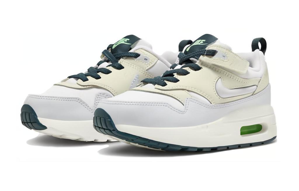 Nike Air Max 1 Amorti Confortable, Résistantes à l'Usure Basse Tige Chaussures de Course pour Enfants Écru Enfants' FB9583-001