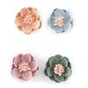 2pcs/set Beautiful Car Perfume Clip Small Flower Decor Air Freshener Automobile Air Conditioner Vent Smell Diffuser Accessories