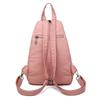 Damen Rucksack Multifunktionale Brusttasche Umhängetasche Gewaschenes Weiches Leder Rucksack