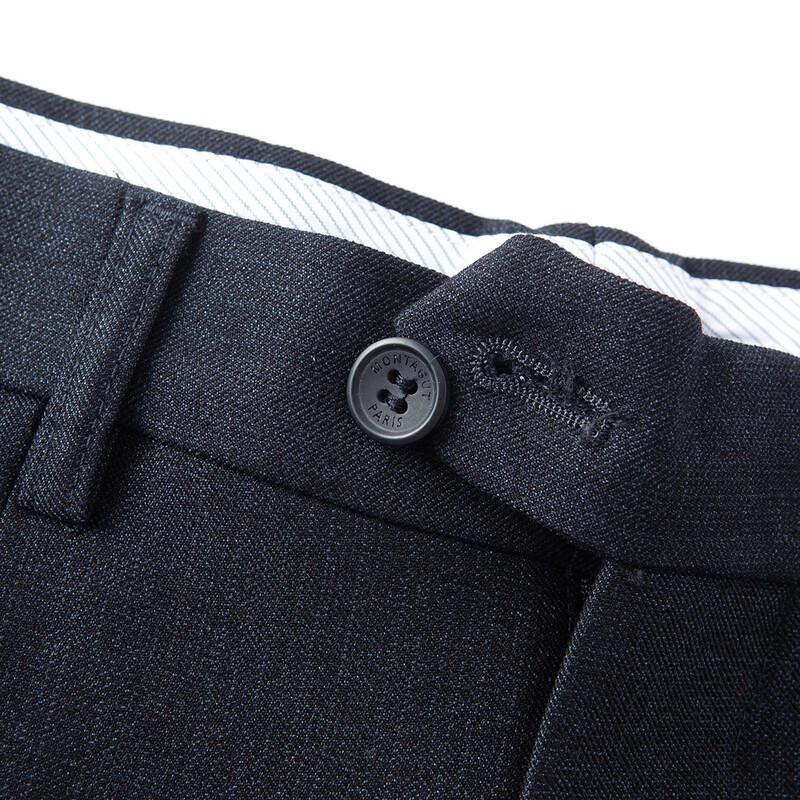 MONTAGUT Men's Cotton Blend Breathable Business Dress Pants