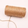 2Mm Cylindrical Hemp Rope 2 Strands Decorative Handmade Diy Gift Bundled Woven Natural Jute Hemp Rope Gift