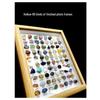 Natural Crystal & Mineral Specimen Box - Raw Stones for Children's Exploration & Learning (36-80 Varieties)