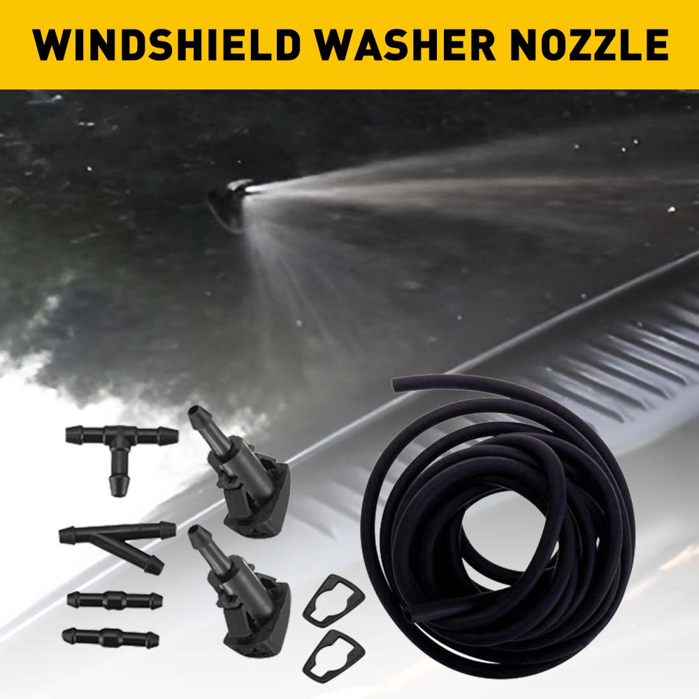 2M/6.56FT Windshield Washer Nozzle Kit for Dodge Durango Charger Journey RAM Jeep Grand Cherokee Compass Patriot Chryslr 300