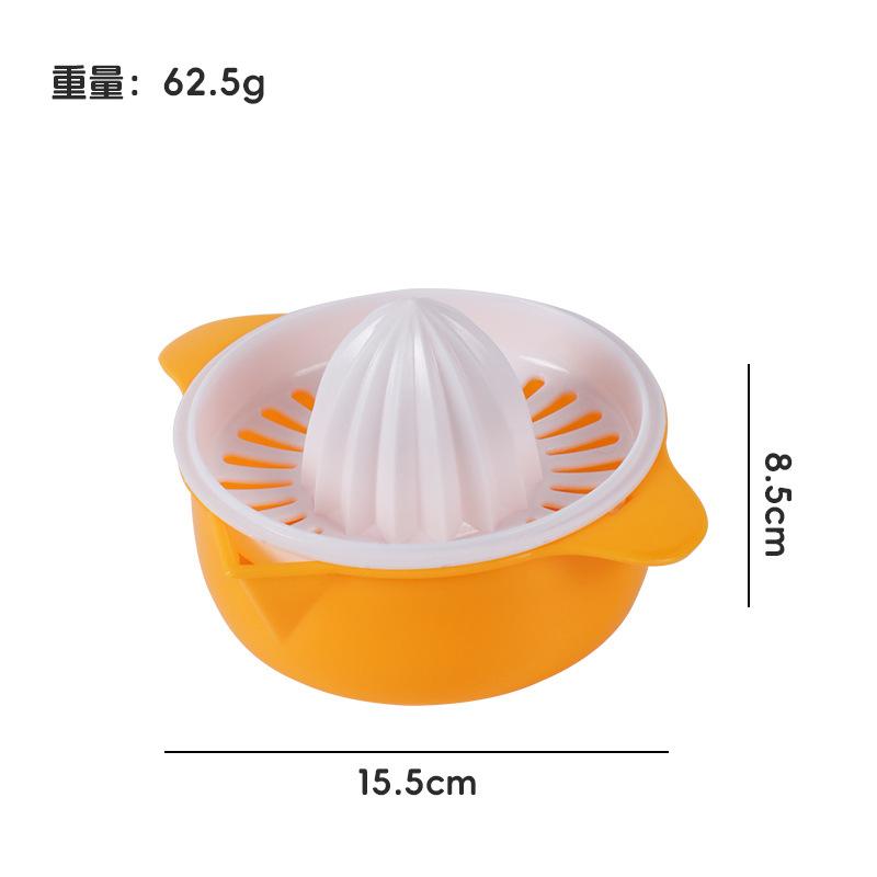 Manual Fruit Press Squeezer Mini Juice Cup with Juice Residue Separation Lightweight Portable Kitchen Gadget for Household