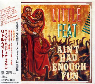 CD LITTLE FEAT - Ain't Had Enough Fun BVCP844 Zoo Entertainme 1995 Japan Rock Used