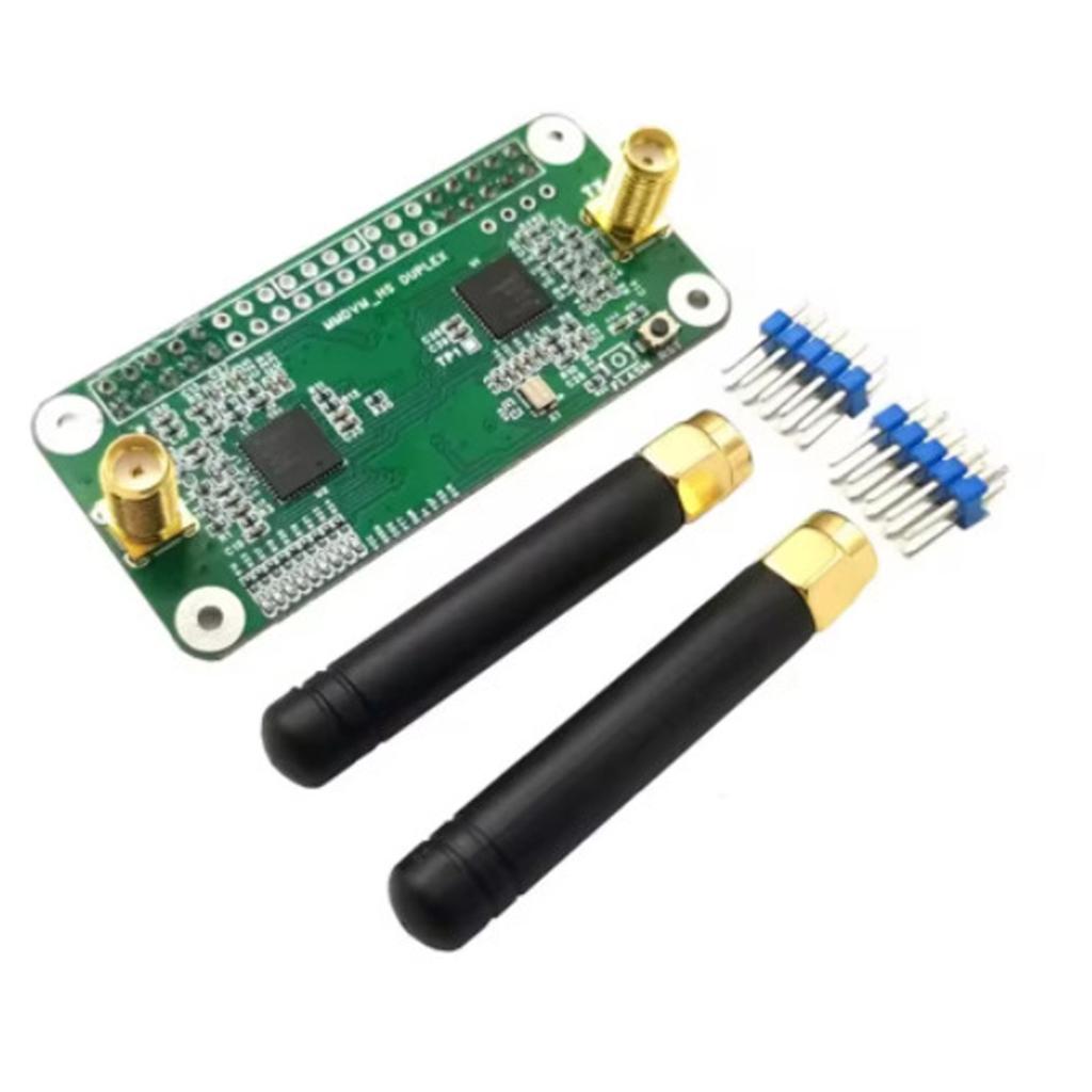 High Precisions Duplex MMDVM Board Module Double Band Antennas Support P25 Display