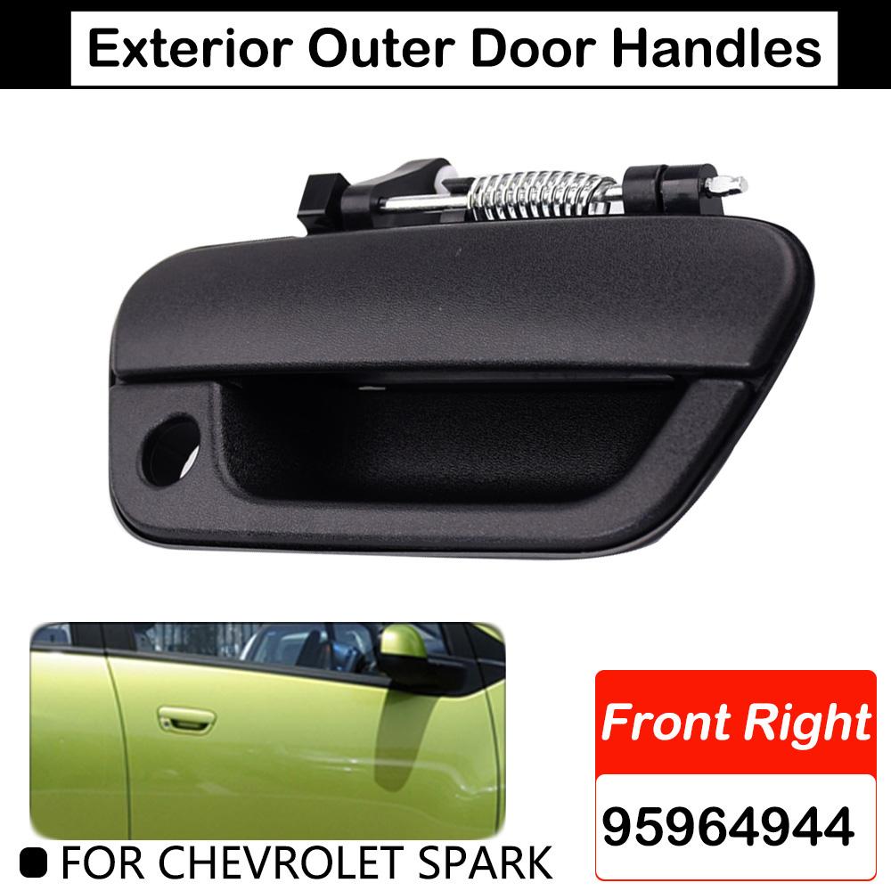 Front Rear Left Right Fit for Chevrolet Spark 2010 2012 2013 2014 2015 Outside Exterior Door Handles 95987920 95964944