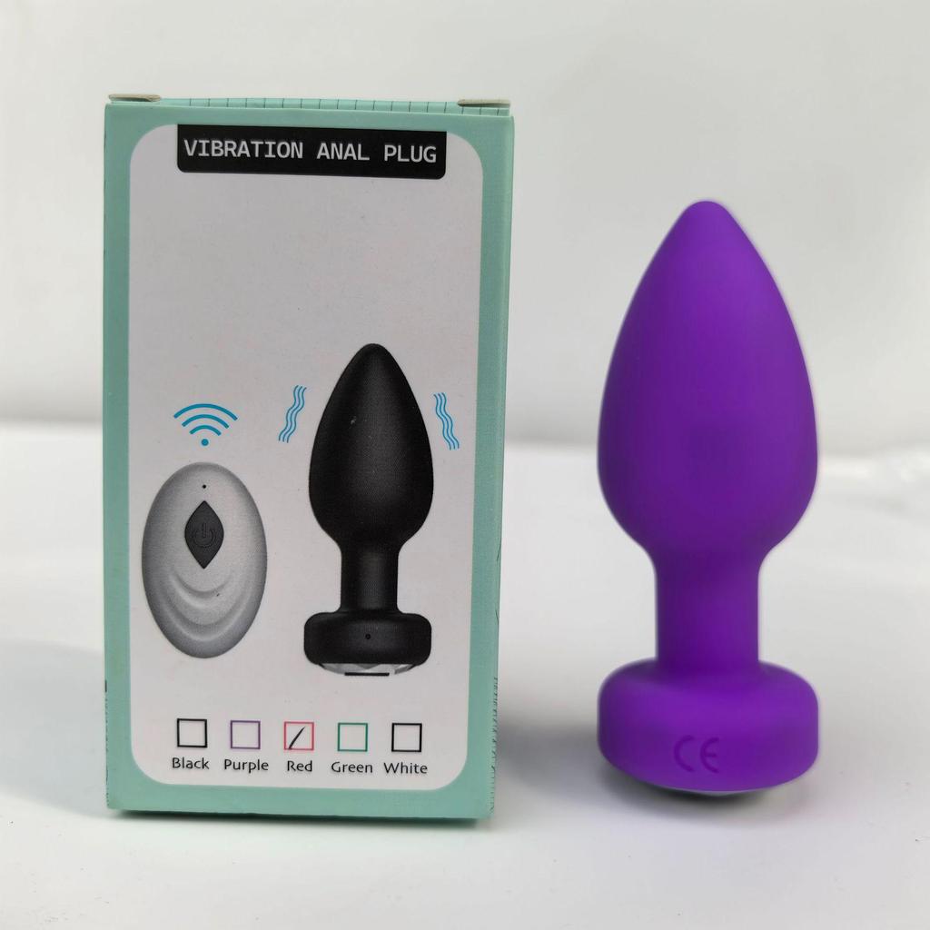 Women's Remote Control Vibrating Anal Dilator for Men, Gay Couples, and Adults.